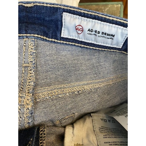 AG Adriano Goldschmied Jeans The Legging Ankle Super Skinny Sz 27 Distressed - Picture 4 of 5